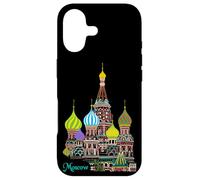 St. Basil's Cathedral Moscow, Russia. Drawing Case for iPhone 17