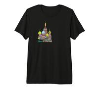 St. Basil's Cathedral Moscow, Russia. Drawing Premium T-Shirt
