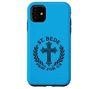 St. Bede Pray For Us Catholic Saint Confirmation Case for iPhone 11
