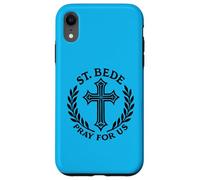 St. Bede Pray For Us Catholic Saint Confirmation Case for iPhone XR