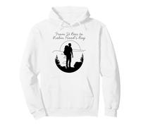 St Bees to Robin, Hood's Bay, Coast, to Coast walking trail Pullover Hoodie