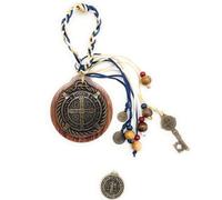 St Benedict Door Hanger Catholic Epiphany Home Blessing Sign | Made in Italy | 15Inch Large | Medalla de San Benito Para La Puerta Bendiciones Para La Puerta Religious Wall Decor Protection