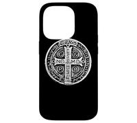 St. Benedict Medal Saint Benedict Cross Catholic Christian Case for iPhone 14 Pro