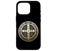 St. Benedict Medal Saint Benedict Cross Catholic Christian Case for iPhone 16 Pro