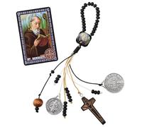 St Benedict Medals for Door with Saint Benedict Prayer Cards Home Protection,House Blessing Catholic Gift Set for New Home Door Hanger Decor,Medalla De San Benito Para La Puerta,Escapularios Catolicos