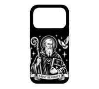 St Benedict Ora et Labora Traditional Catholic Saint Case for iPhone 17 Pro