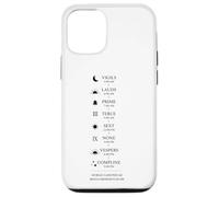 St. Benedict Prayer schedule in a day - Monastic life Case for iPhone 12/12 Pro