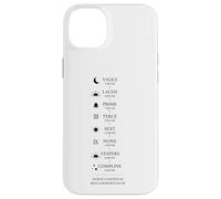 St. Benedict Prayer schedule in a day - Monastic life Case for iPhone 14 Plus