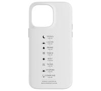 St. Benedict Prayer schedule in a day - Monastic life Case for iPhone 14 Pro Max