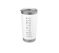St. Benedict Prayer Schedule in a Day - Monastic Life Stainless Steel Insulated Tumbler