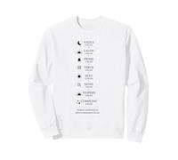 St. Benedict Prayer schedule in a day - Monastic life Sweatshirt