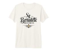 St. Bernadette Patronage Catholic Prayer Premium T-Shirt