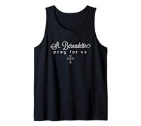 St. Bernadette - Pray for Us - Catholic Patron Saint Tank Top