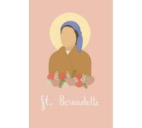 St. Bernadette Prayer Journal: 120 page 5.25x8" College Ruled Prayer Journal Christian Catholic Saint