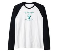 St Bernadette Raglan Baseball Tee