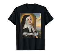 St Bernadette Soubirous Catholic Saint Design Christian Gift T-Shirt