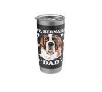 St. Bernard Dad Papa Daddy Pa Bernhardog Stainless Steel Insulated Tumbler