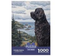 St. Bernard Jigsaw Puzzles for Adult Challenging Puzzle Games The Impossible Challenge 1000 Pieces Difficult Hard Jigsaw Puzzles for Man And Woman with Letters on Back 38x26cm/1000pcs