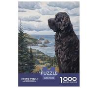 St. Bernard Jigsaw Puzzles Puzzles for Adults Kids. 1000 Piece Whimsical Challenge Toy Educational Games Home Decoration for Educational Games Gifts 70x50cm/1000pcs