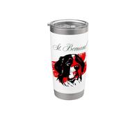 St. Bernard - Sleuth Hound Switzerland Distressed Flag Stainless Steel Insulated Tumbler
