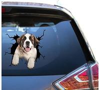 St Bernard Sticker Car Saint Bernard Decal Stickers Vinyl Cars Stickers for Moms Bumber Car Atickers