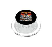 St. Bernzilla - Saint Bernard Mom Alpine Mountain Dog Dad PopSockets PopGrip for MagSafe