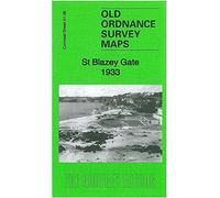 St Blazey Gate 1933: Cornwall Sheet 51.06 (Old Ordnance Survey Maps of Cornwall)