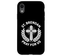 St. Brendan Pray For Us Catholic Confirmation Gifts Case for iPhone XR