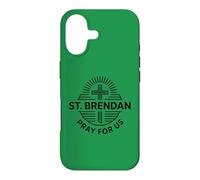 St. Brendan Pray For Us Catholic Saint Patronage Prayer Case for iPhone 17