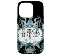 St Brendan the Navigator Patron Saint of Boaters Irish Saint Case for iPhone 14 Pro