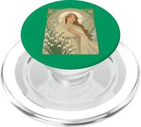 St Brigid And Snowdrops A Contemplative Quiet PopSockets PopGrip for MagSafe