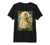St Brigid Art Nouveau Illustration Premium T-Shirt