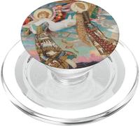 St Brigid of Kildare Angels Ireland Irish Catholic Saint PopSockets PopGrip for MagSafe