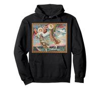 St Brigid of Kildare Angels Ireland Irish Catholic Saint Pullover Hoodie