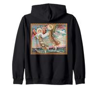 St Brigid of Kildare Angels Ireland Irish Catholic Saint Zip Hoodie