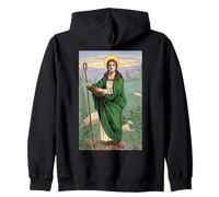 St Brigid of Kildare Cross Ireland Irish Catholic Saint Zip Hoodie