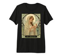 St Brigid The Patron Saint of Dairymaids Premium T-Shirt