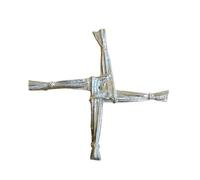 St Brigids Cross Brooch, Irish Celtic Brooch, Hand Cast in Fine Pewter