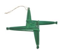 St Brigid's Cross Handwoven Straw Wall Decor for Seasonal Celebrations