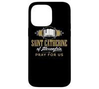 St Catherine of Alexandria Catholic Saint Librarian Scholars Case for iPhone 14 Pro Max
