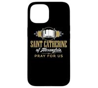 St Catherine of Alexandria Catholic Saint Librarian Scholars Case for iPhone 15