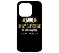 St Catherine of Alexandria Catholic Saint Librarian Scholars Case for iPhone 15 Pro