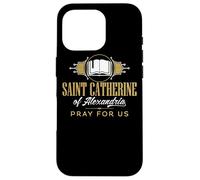 St Catherine of Alexandria Catholic Saint Librarian Scholars Case for iPhone 16 Pro