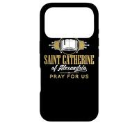 St Catherine of Alexandria Catholic Saint Librarian Scholars Case for iPhone 17 Pro