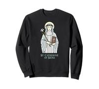 St Catherine of Siena Catholic Patron Saint Sweatshirt