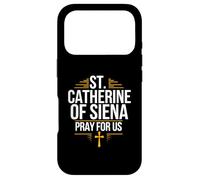 St. Catherine of Siena Pray for Us Catholic Devotion Case for iPhone 17 Pro