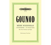 ST CECILIA MASS by GOUNOD, CHARLES Non-book item Self Help Business