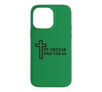 St. Cecilia Prayer Catholic Music Ministry Design Case for iPhone 14 Pro Max