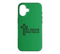 St. Cecilia Prayer Catholic Music Ministry Design Case for iPhone 16