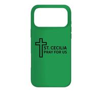 St. Cecilia Prayer Catholic Music Ministry Design Case for iPhone 17 Pro Max